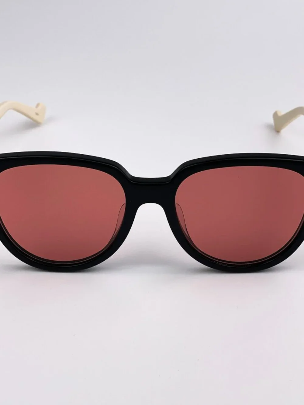 GUCCI GG0960SA 004 BLACK WHITE SQUARE SUNGLASSES